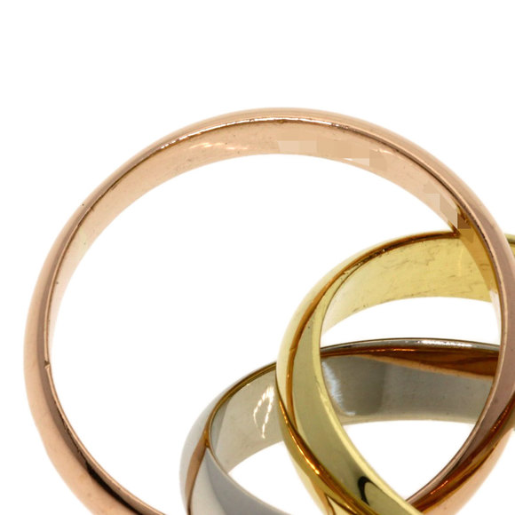 CARTIER Gold Trinity Ring #53